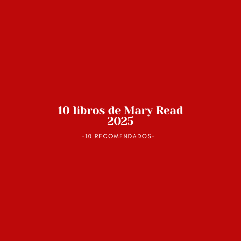 10 libros de Mary Read 2025