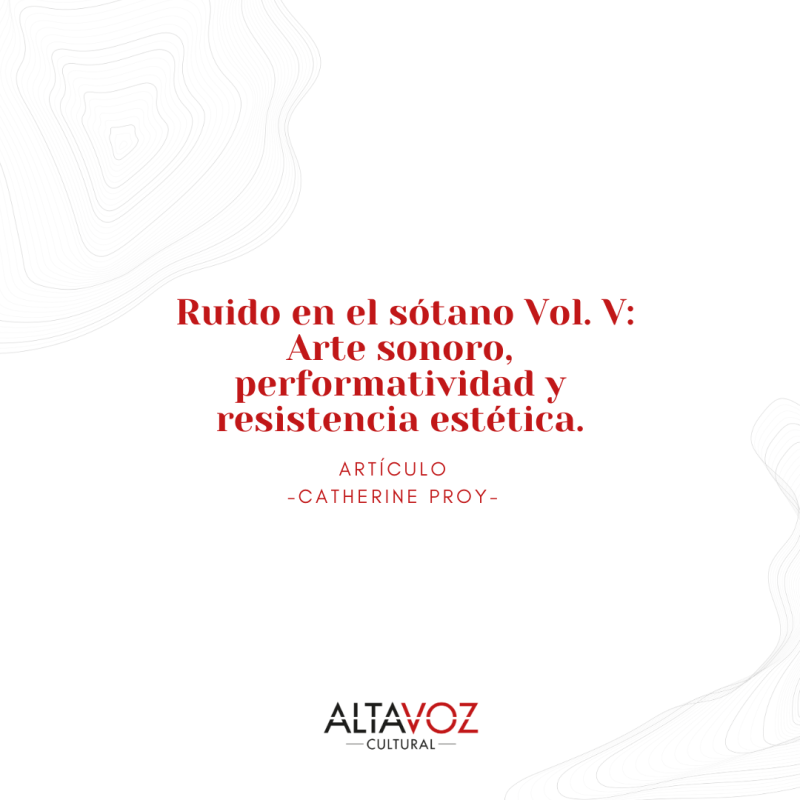 Ruido en el sótano Vol. V