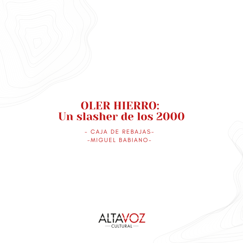 OLER HIERRO: Un slasher de los 2000